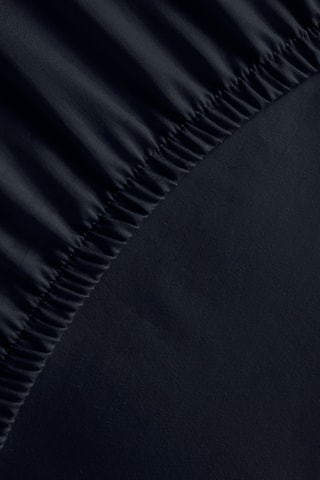 Sábana bajera de satén de algodón - 80 hilos/cm² - Gris