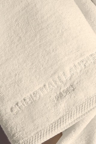 2 toallas de lavabo - Marfil - 50 x 100 cm