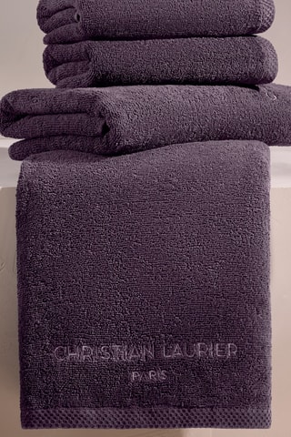 2 toallas de lavabo - Malva - 50 x 100 cm