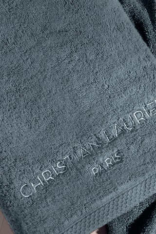 2 toallas de lavabo - Azul - 50 x 100 cm