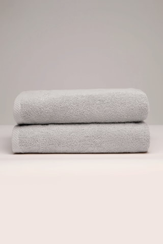 2 toallas de lavabo - Arena - 50 x 100 cm