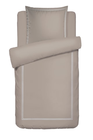 Juego de nórdico de satén de algodón - 80 hilos/cm² - Blanco