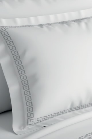 Juego de nórdico de satén de algodón - 80 hilos/cm² - Gris