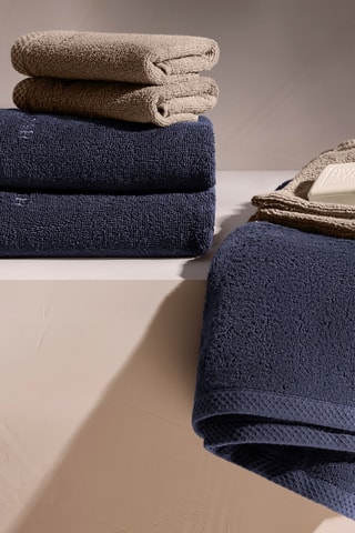 4 toallas - Azul marino