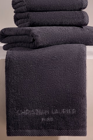 4 toallas - Gris oscuro