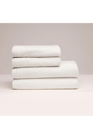 4 toallas - Blanco