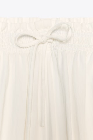 Pantalon palazzo - Ecru