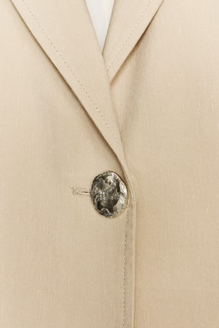 Veste en lin - Beige clair