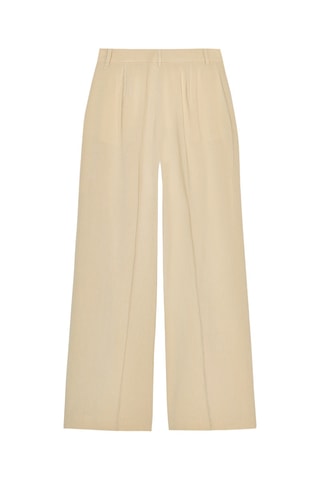Pantalon en lin - Beige clair