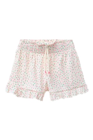 Short - Blanc et vert