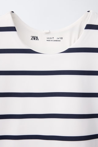 Débardeur - Blanc et bleu marine