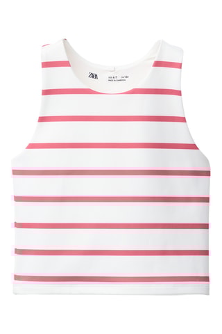 Débardeur - Blanc et Rose