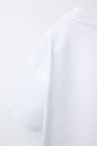 T-shirt - Blanc et rouge