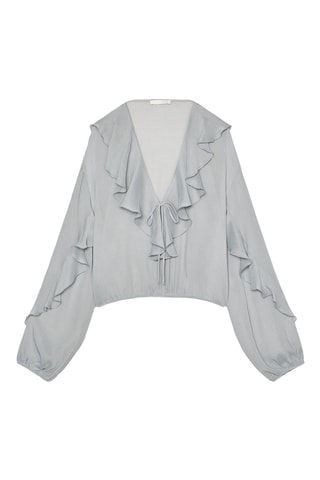 Blouse - Gris clair