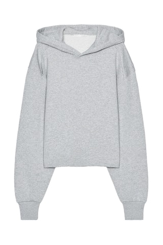 Sweat à capuche - Gris chiné