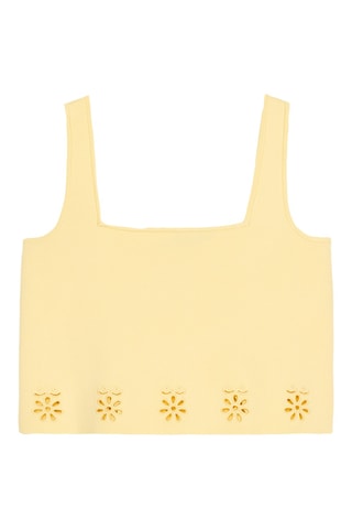 Crop top - Jaune clair