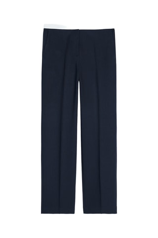 Pantalon droit - Bleu marine