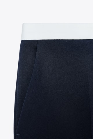 Pantalon droit - Bleu marine