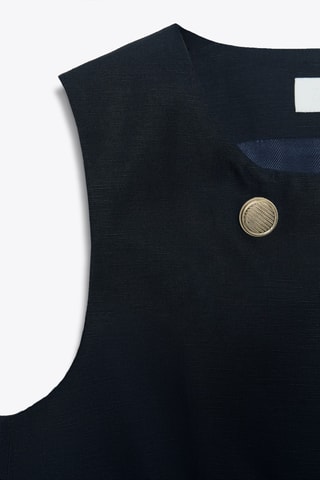 Gilet de costume - Bleu nuit