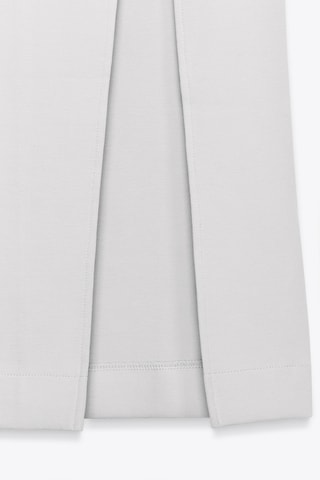 Robe midi - Gris clair