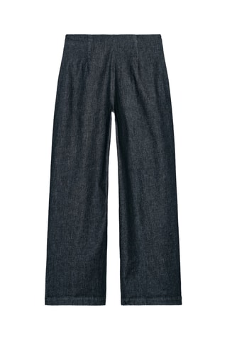 Jean wide legs - Bleu marine