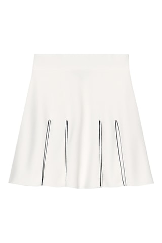 Jupe patineuse - Blanc