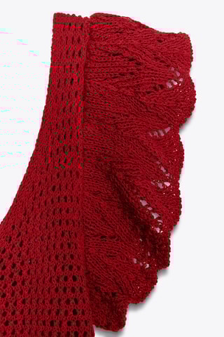 Robe trapèze - Rouge