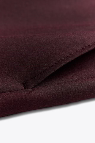 Pantalon straight - Bordeaux