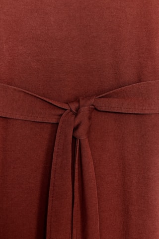 Robe t-shirt - Rouge brique