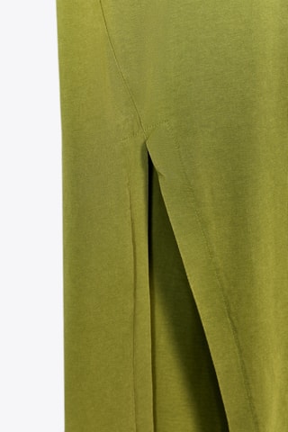 Robe t-shirt - Vert olive