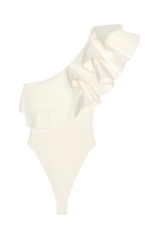 Body asymétrique - Ecru