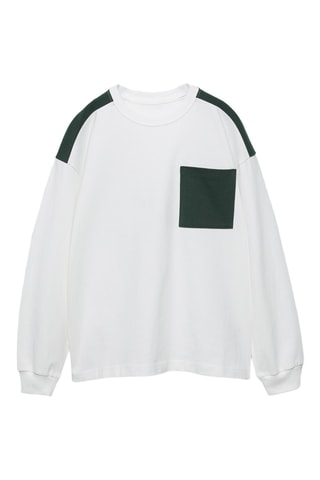 Pyjama - Blanc et vert foncé