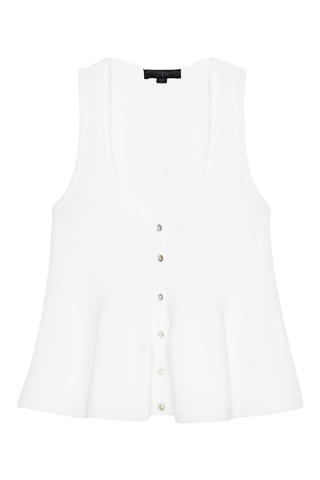 Gilet sans manches - Blanc