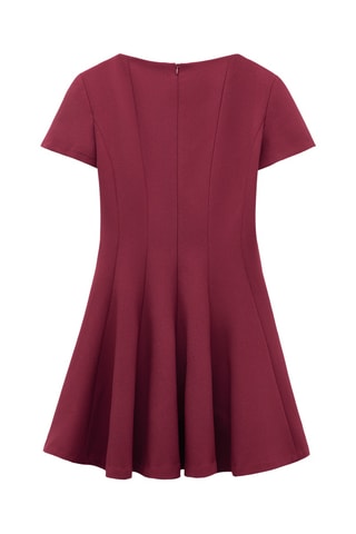 Robe patineuse - Bordeaux