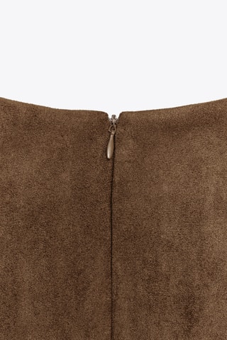 Robe droite - Marron