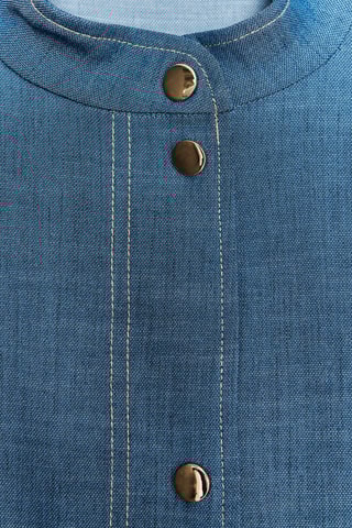 Veste en jean - Bleu cobalt