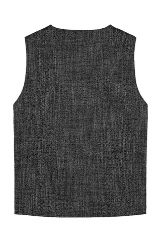 Top - Gris foncé chiné