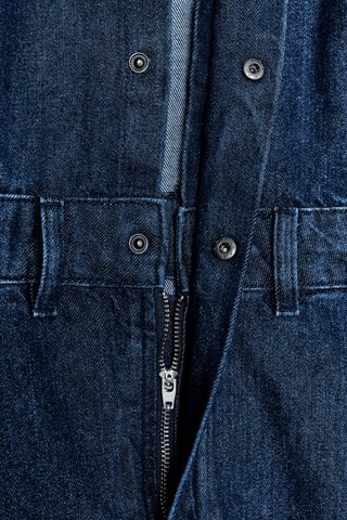 Robe droite en jean - Bleu