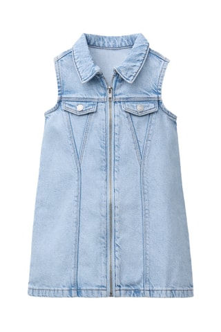 Robe en jean - Bleu clair