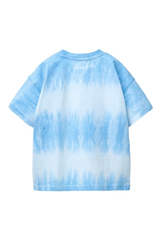 T-shirt tie and dye - Bleu