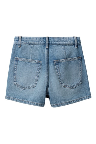 Jupe-short en jean - Bleu