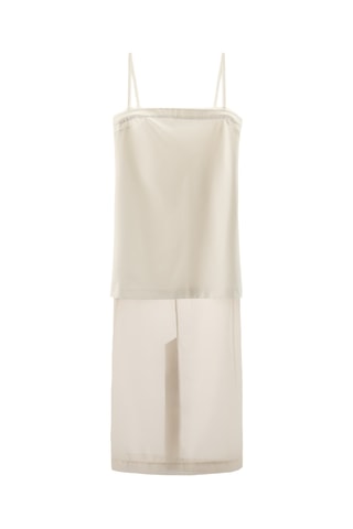 Robe midi - Blanc