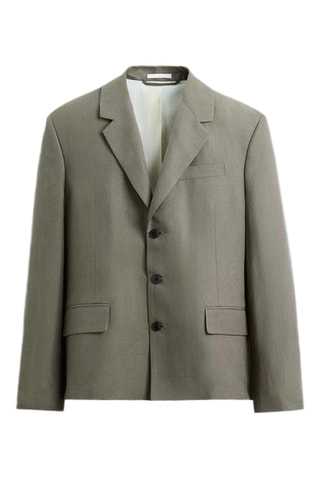 Veste en lin - Vert