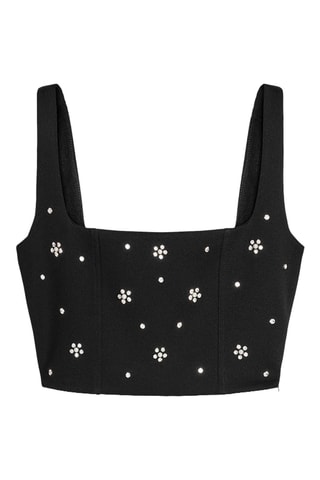 Crop top - Noir