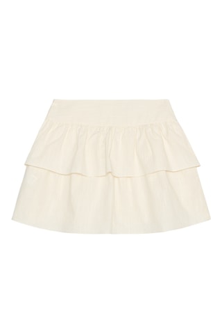 Jupe volantée - Ecru
