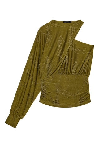 Top - Vert olive