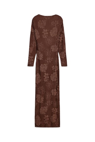 Robe droite - Marron