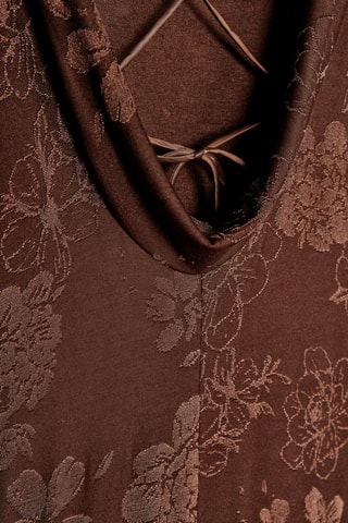 Robe droite - Marron