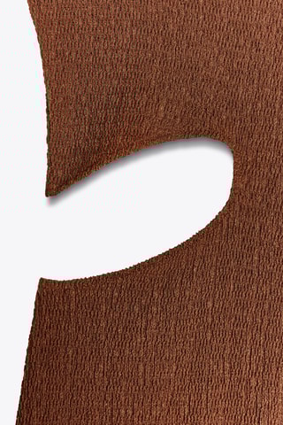 Robe fourreau - Marron