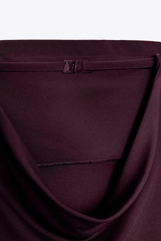 Robe bustier - Bordeaux